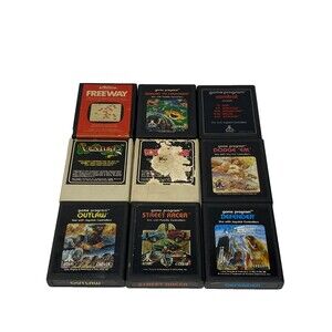 Lot of 9 Atari 2600 Game Cartridges #11